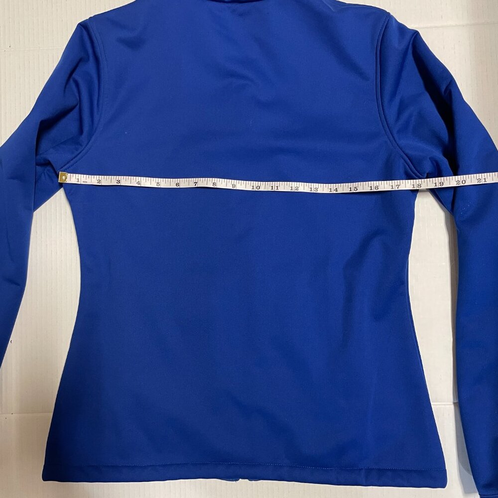 Reebok Full Zip Fleece Jacket Bright Blue Size XS - Picture 9 of 12